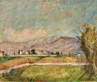Senza titolo by Arturo Tosi, Oil on canvas, sold Nov 2025