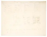 Studio per impaginazione by Lucio Fontana, Pencil on paper, sold Nov 2025