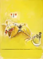 Emergence of the butterfly by Graham Sutherland, Gouache and pencil on paper, offered Nov 2025