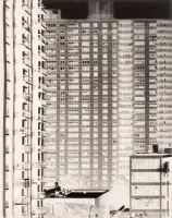 155 West 66 street, New York City: August 22, 2005 by Vera Lutter, Unique silver gelatin print, sold Nov 2025