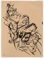 Untitled by Wassily Kandinsky, Mixed media on paper, sold May 2025