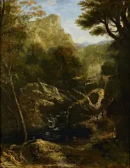 Glen of Altnarie by John Thomson, oil on canvas, offered Jan 2011