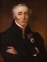 Gentleman with medals by Daniel Macnee, Oil on canvas, sold Jan 2011