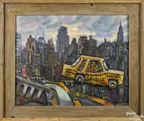 Untitled by Konstantin Bokov, mixed media, sold Mar 2015