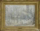 Untitled by Fred Wagner, oil on board, offered Jan 2015