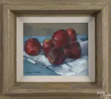 still life with apples by Antonio Pietro Martino, oil on canvas, offered Jan 2015