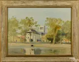 Untitled by Seymour Remenick, oil on canvas, offered Jan 2015