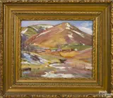 landscape by Aldro Thompson Hibbard, oil on board, offered Jan 2015