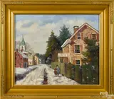 Untitled by Ray Overpeck, oil on board, offered Jan 2015