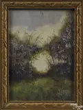 landscape by Ben Austrian, oil on board, offered Jan 2015