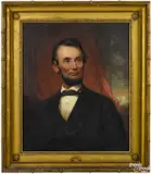 portrait of Abraham Lincoln by George Henry Story, oil on canvas, offered Jan 2015