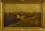 fox hunting scene by Edmund Benjamin Herberte, oil on canvas, offered Jan 2015