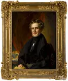 portrait of a gentleman by William Jewitt and Samuel Waldo, oil on panel, offered Jan 2015