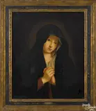 of the Madonna by Mary Jane Peale, oil on canvas, offered Jan 2015