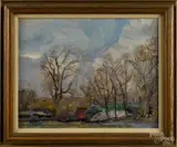 landscape by Philip Cohn, oil on canvas, sold Dec 2014