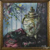 orientalist still life by Frank C. Kirk, oil on canvas, offered Dec 2014