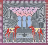 Untitled (Architectural Dogs) by Pedro Friedeberg, serigraph, sold Oct 2023