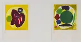 Mahi and Mael by John Hoyland, 1986, serigraph, sold Oct 2023