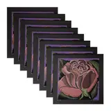 Red Rose (7 Works) by Lowell Nesbitt, 1985, serigraph, sold Oct 2023