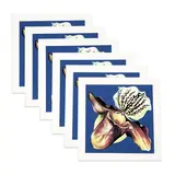 Orchid (6 Works) by Lowell Nesbitt, 1979, serigraph, sold Oct 2023
