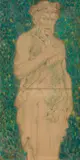 Le Faune by Henri Le Sidaner, 1926, Huile et crayons de couleur sur, sold Apr 2022
