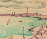 Venise by Albert Marquet, 1936, Aquarelle, sold Apr 2022