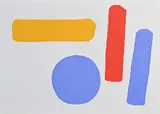 Sans titre by Albert Chubac, Acrylique et collage sur papier, sold Nov 2021