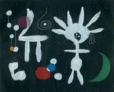 Composition by Joan Miró, Lithographie couleurs, sold Mar 2009