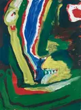 Portrait by Bengt Lindström, Gouache sur papier, sold Mar 2009