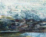 Composition bleue by Zao Wou-ki, Lithographie, sold Dec 2017