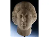 Untitled by Marmorkopf einer jungen Frau, marble, sold Apr 2018