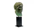Untitled by Bronzekopf des Kaisers Nero, bronze, sold Dec 2018