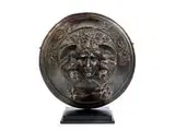 Untitled by Bronzebildwerk mit Medusenhaupt, bronze, sold Dec 2018