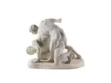 Untitled by Marmorskulptur zweier Gladiatoren, marble, offered Sep 2019