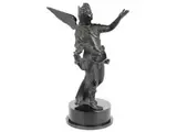 Untitled by Italienische Bronzefigur einer Nike, bronze, offered Jun 2019
