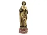 Untitled by Bronzeskulptur eines Apostel, bronze, offered Sep 2019