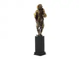 Untitled by Bronzestatuette des Herkules, bronze, sold Dec 2018