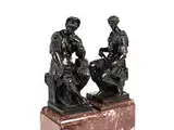 Lorenzo ii de Medici by Paar Bronzefiguren, bronze, sold Jul 2015