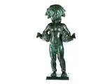 Untitled by Brunnenskulptur mit Fische tragendem Knaben, bronze, offered Dec 2015
