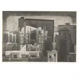 Demolition: Houston Street by Armin Landeck, Engraving, sold Sep 2021