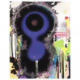 Infinity by Takashi Murakami, Offset lithograph and foil blocking with high gloss varnishing on UV paper, sold Sep 2021