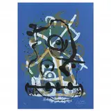 Chevauchée Bleu by Joan Miró, Lithograph in colors, sold Sep 2021