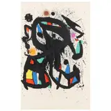 L'Étudiante by Joan Miró, Lithograph in colors, sold Sep 2021