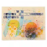Untitled by Sam Middleton, Lithograph in colors, sold Sep 2021