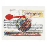 Nocturne (Chopin) by Sam Middleton, Lithograph in colors, sold Sep 2021
