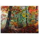 Appalachian Textures I by William Jameson, Oil on canvas, sold Sep 2021