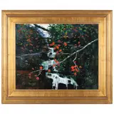 Falling Water, Fallen Trees by William Jameson, Oil on linen, sold Sep 2021