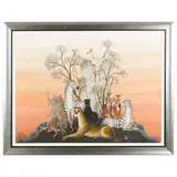 Grand Jury by Gustavo Novoa, Acrylic on canvas, sold Sep 2021