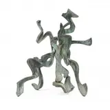 Conexion by Bill Barrett, Forged and fabricated cast bronze, sold Sep 2021