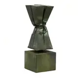 Implosion Marker by Bill Weaver, Forged and fabricated bronze, sold Sep 2021
